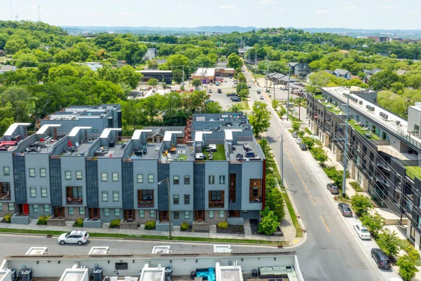 Luxury Double Townhomes With Two Huge Sky Rooftops Nashville Exterior foto