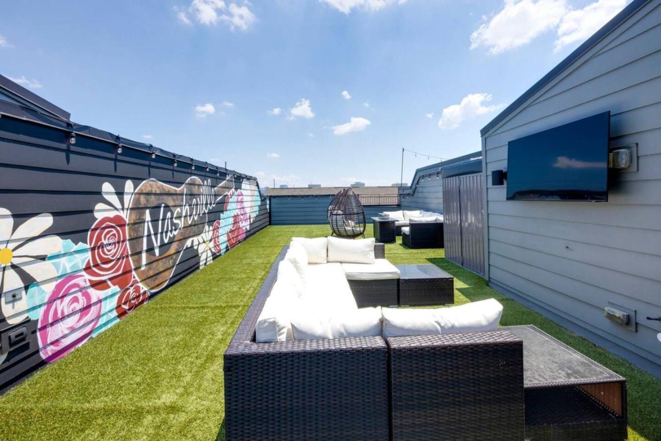 Luxury Double Townhomes With Two Huge Sky Rooftops Nashville Exterior foto